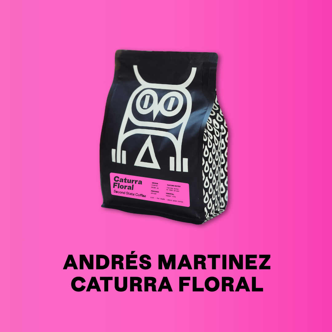 Second State Coffee | Colombia Andres Martinez Floral | Whole Bean