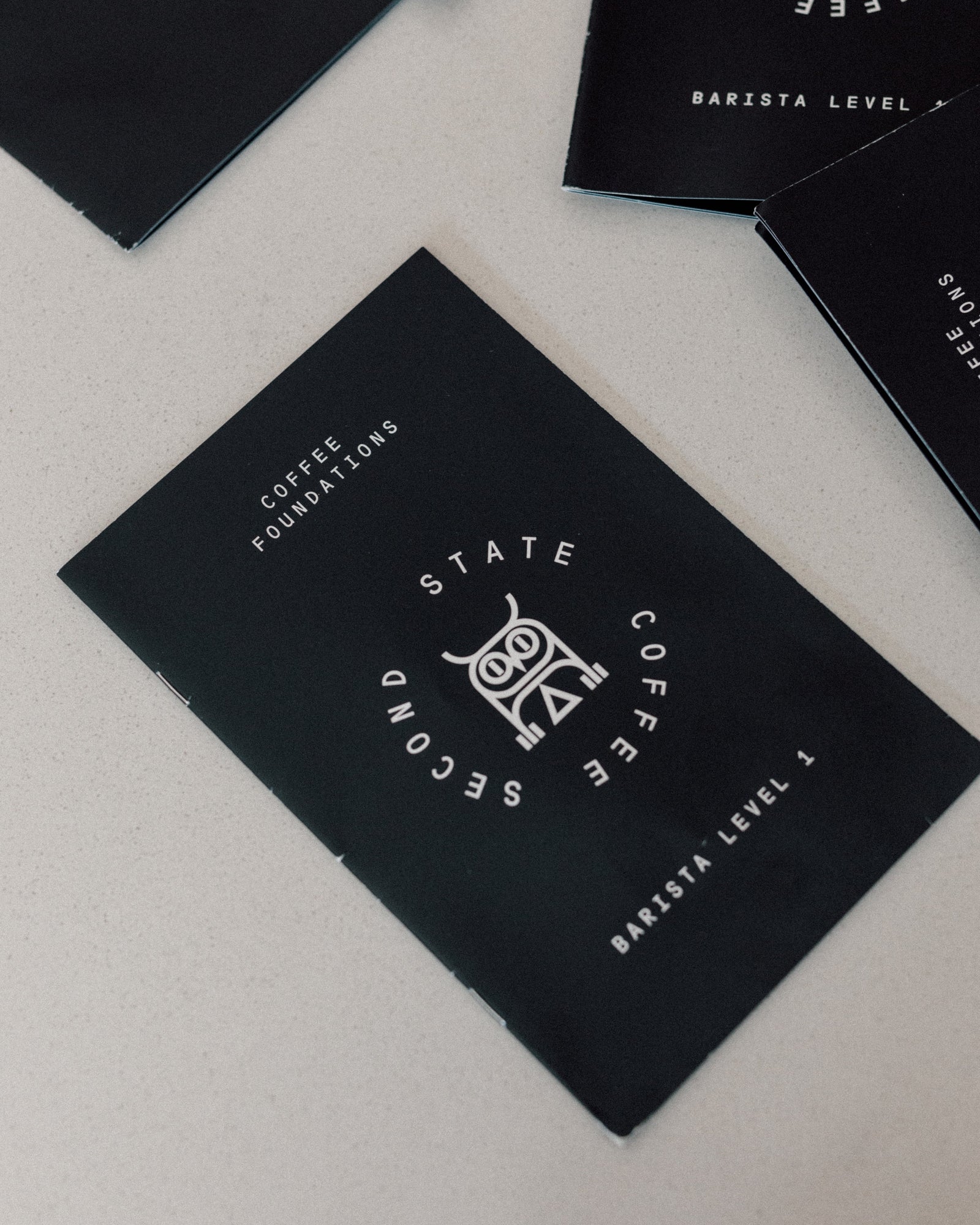 coffee training booklets branded Second State Coffee