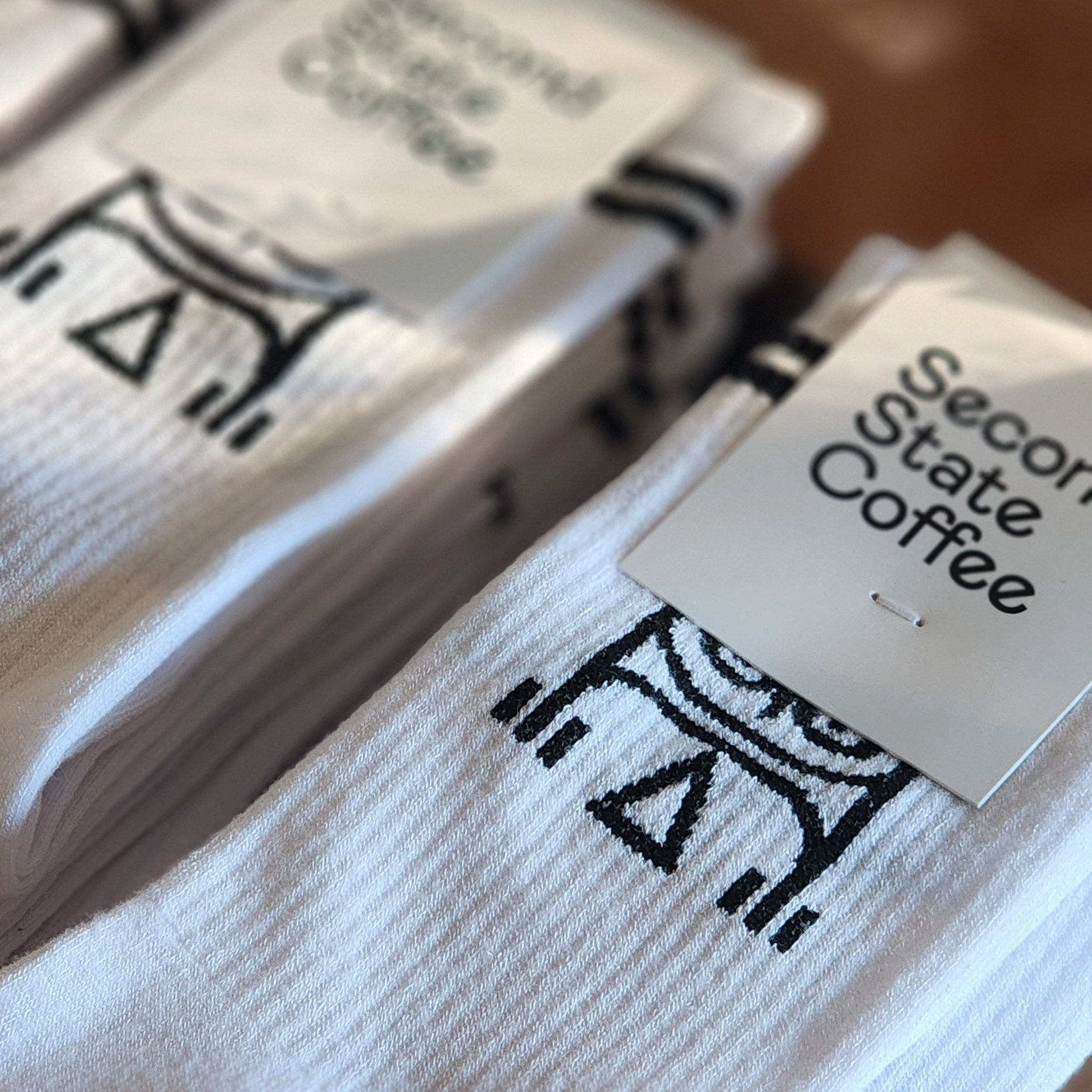 second state coffee socks xmas