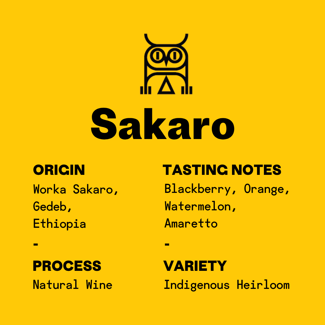 Ethiopia Sakaro Wine Process